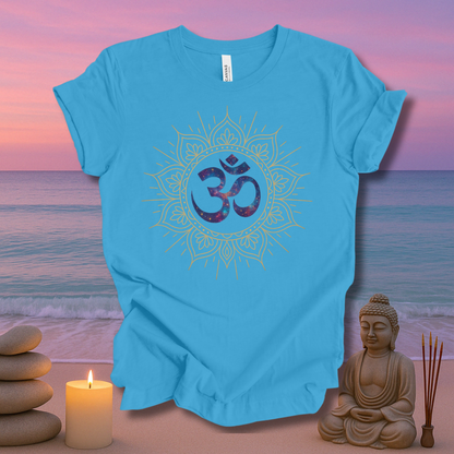 Cosmic Om Unisex Short Sleeve Tee