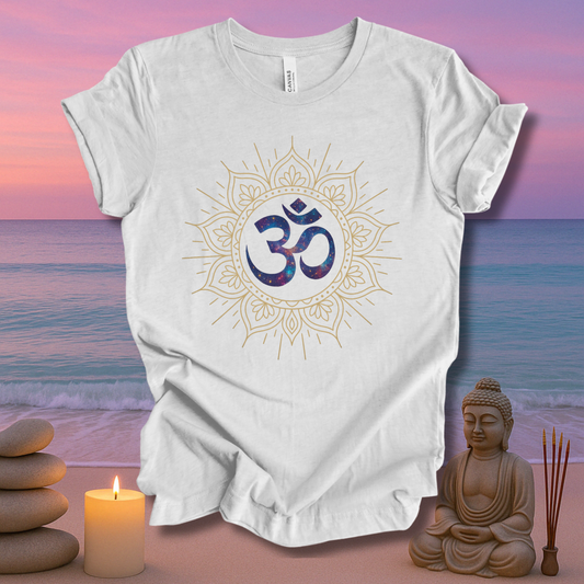Cosmic Om Unisex Short Sleeve Tee
