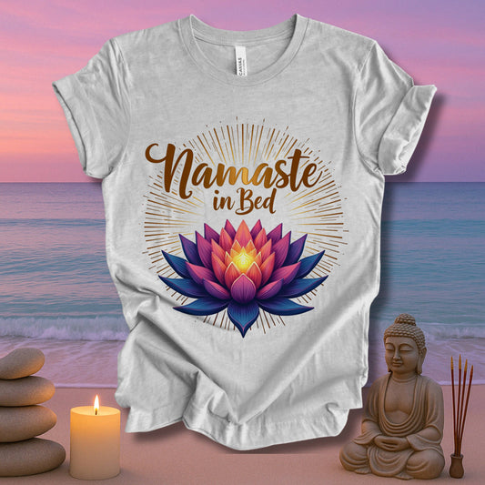 Namaste In Bed Unisex Jersey Short Sleeve Tee