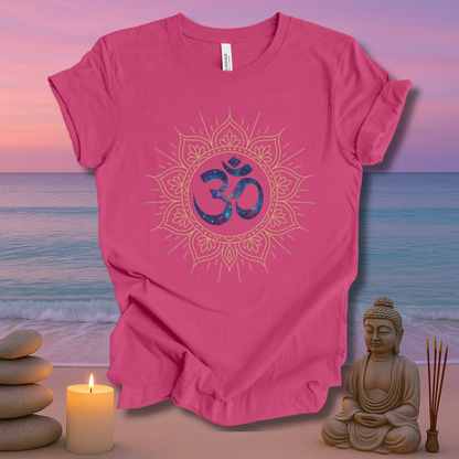 Cosmic Om Unisex Short Sleeve Tee