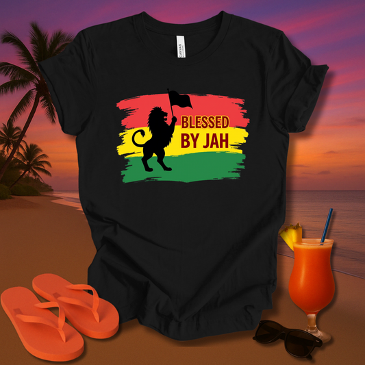 Blessed By Jah Unisex Short Sleeve Tee