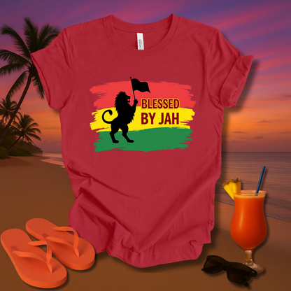 Blessed By Jah Unisex Short Sleeve Tee