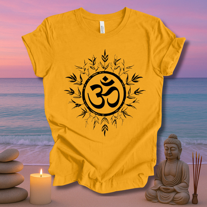 Rooted In Om Unisex Short Sleeve Tee