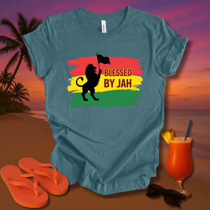 Blessed By Jah Unisex Short Sleeve Tee