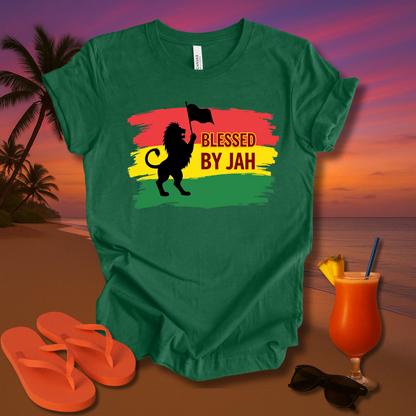 Blessed By Jah Unisex Short Sleeve Tee