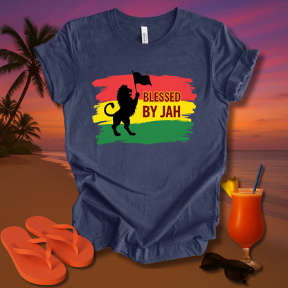 Blessed By Jah Unisex Short Sleeve Tee