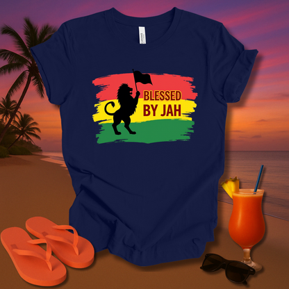 Blessed By Jah Unisex Short Sleeve Tee