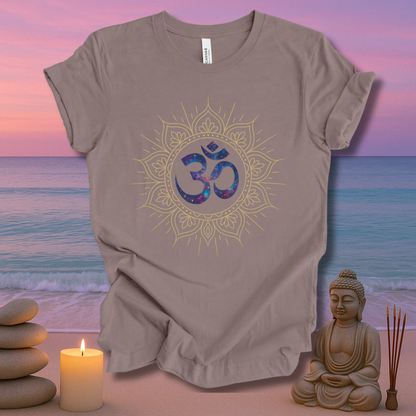 Cosmic Om Unisex Short Sleeve Tee