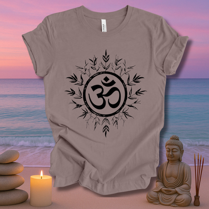 Rooted In Om Unisex Short Sleeve Tee