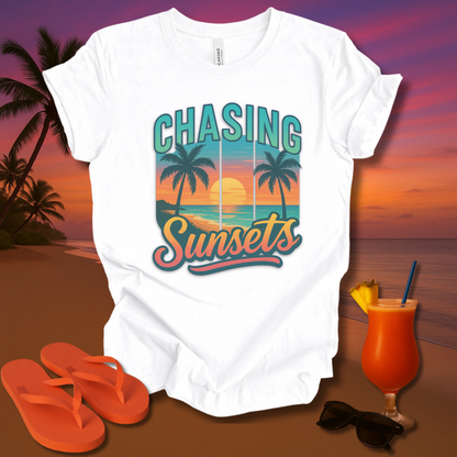 Chasing Sunsets Unisex Short Sleeve Tee