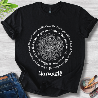 Namasté Mandala Circle T-Shirt