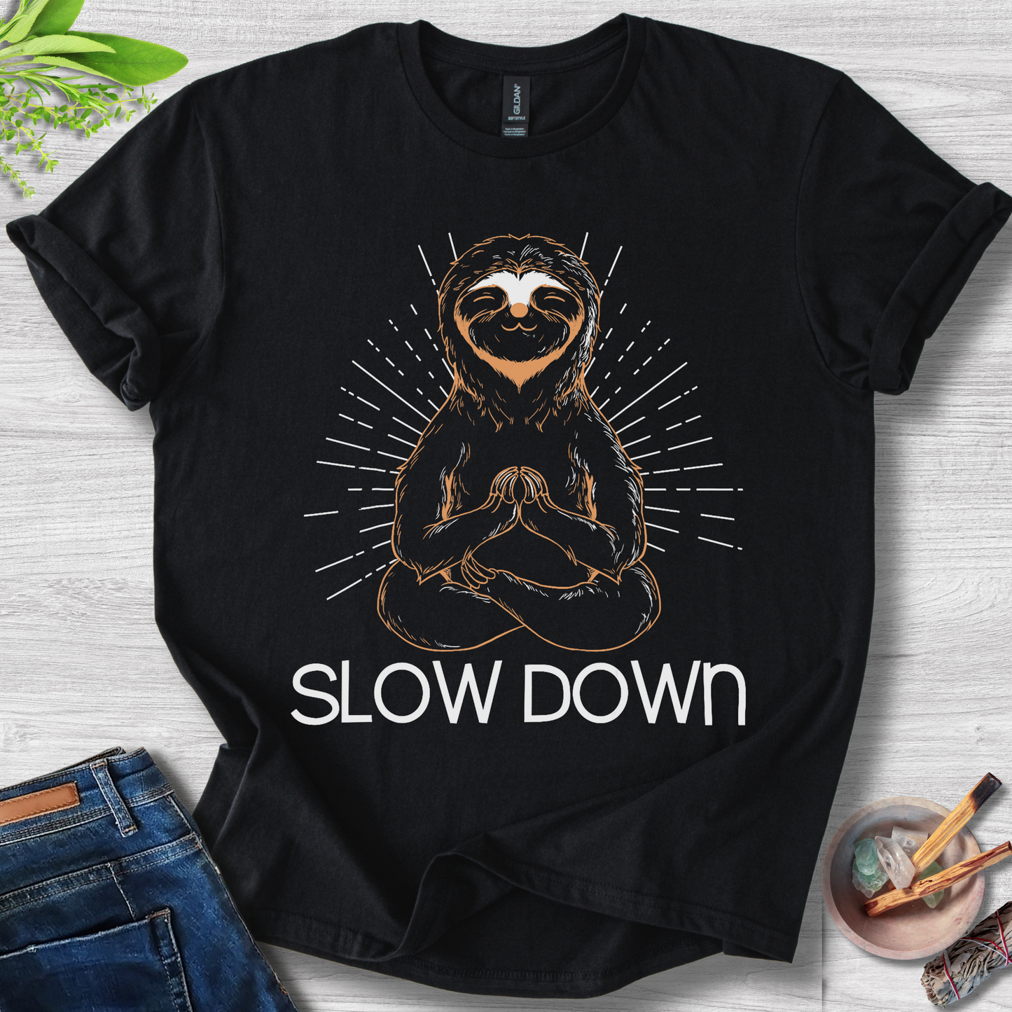 Slow Down Unisex Softstyle T-Shirt