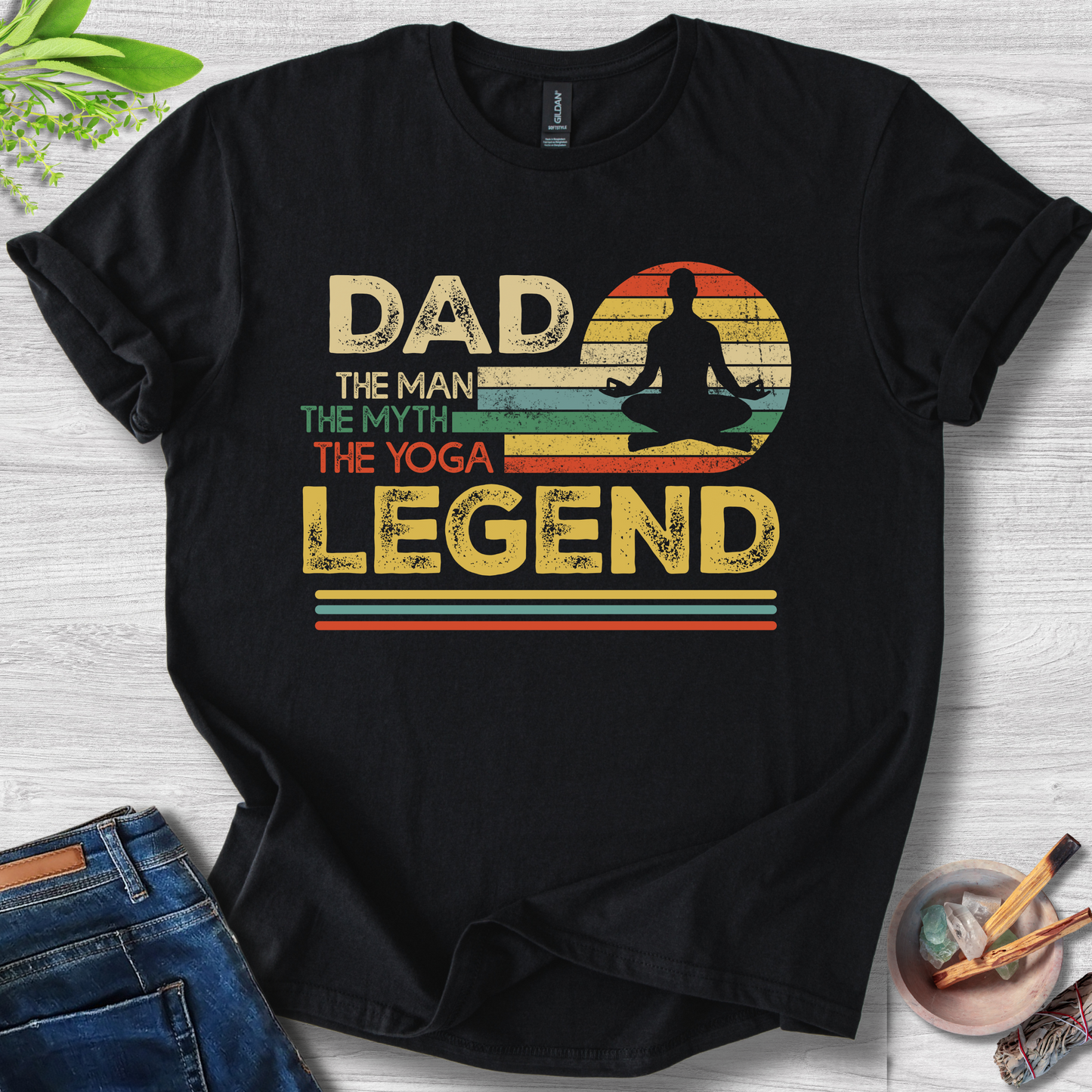 Dad the Yoga Legend T-Shirt