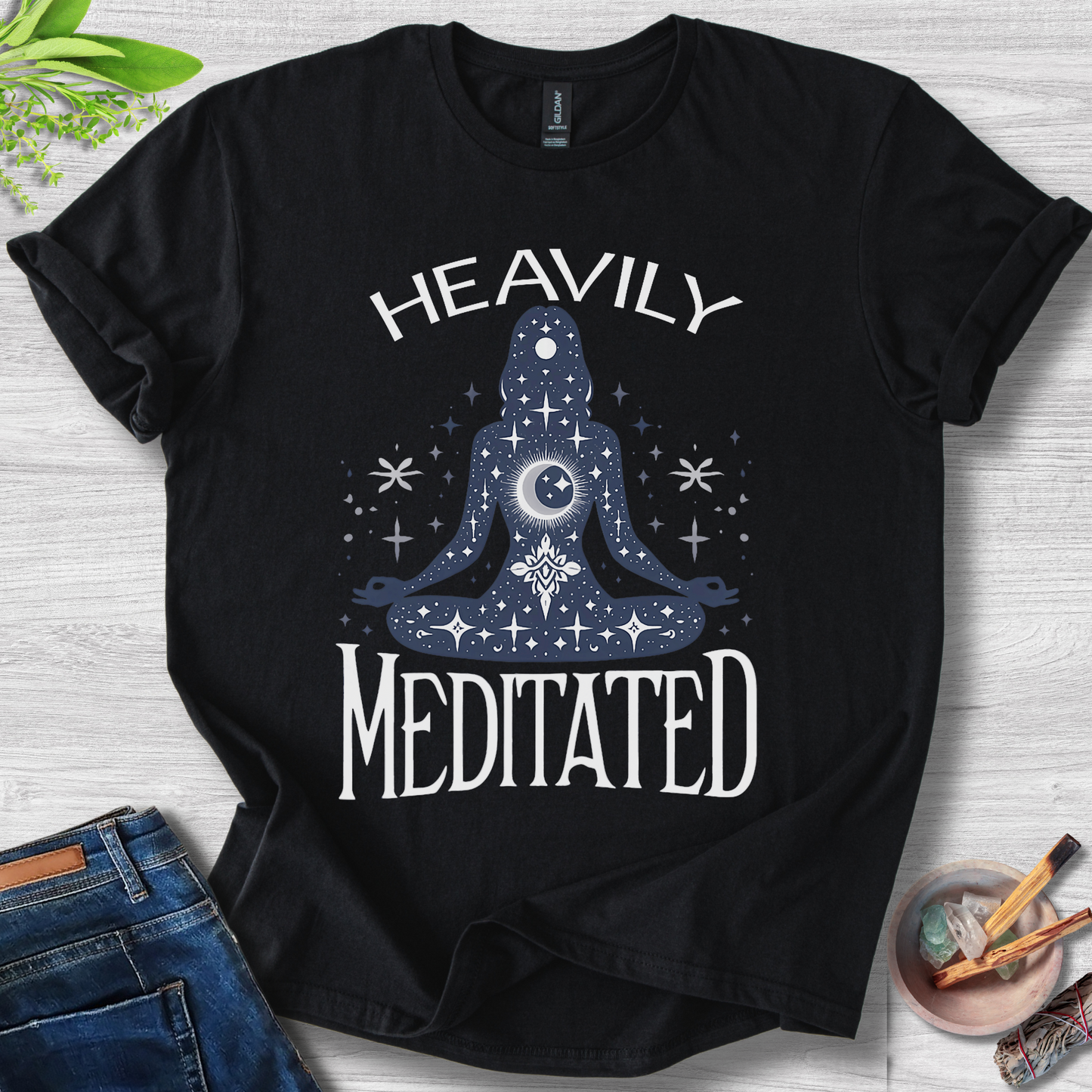 Heavily Meditated Unisex Softstyle T-Shirt