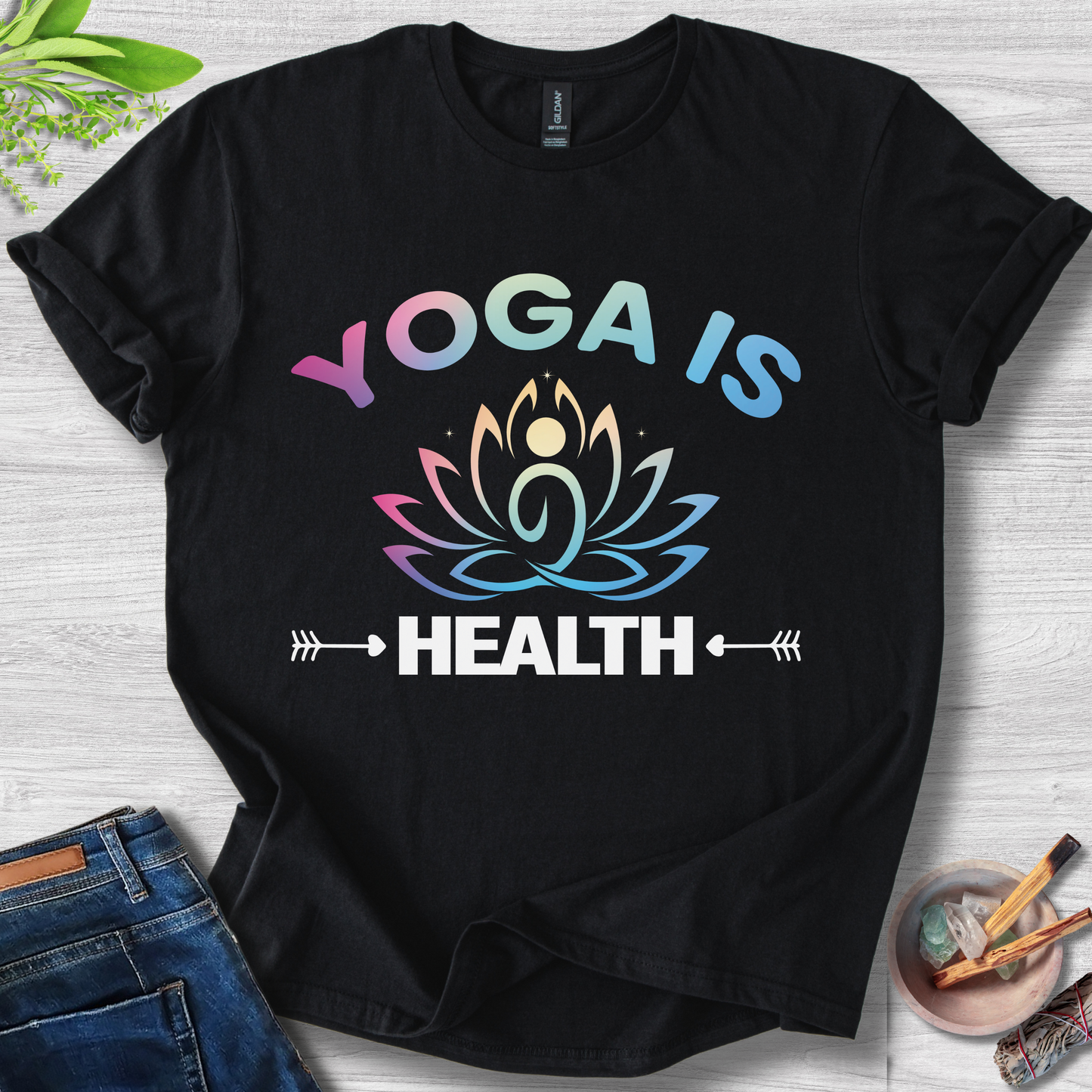 Yoga Is Health T-Shirt