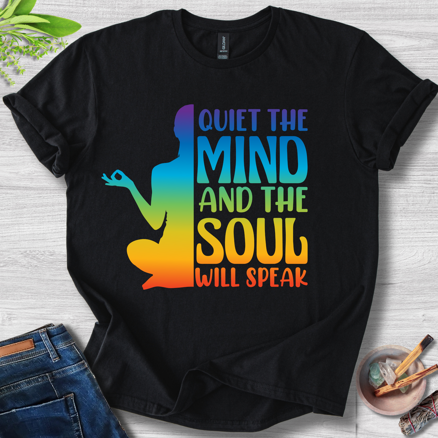 Quiet the Mind, Soul Speaks T-Shirt