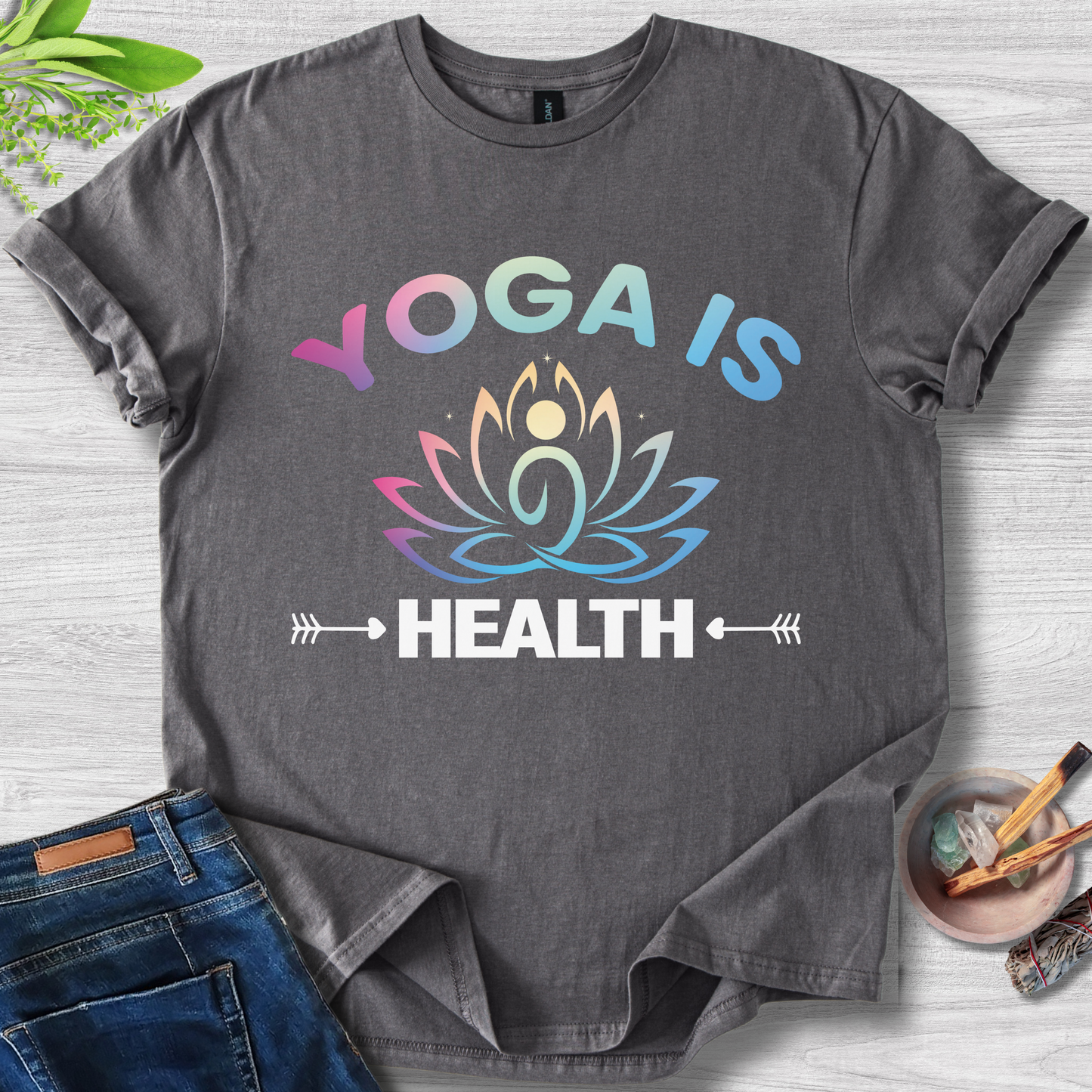 Yoga Is Health T-Shirt