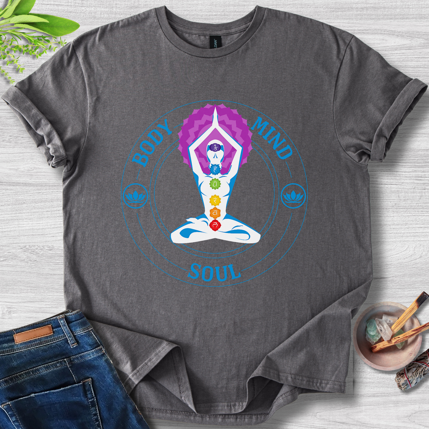 Chakra Harmony: Body‑Mind‑Soul T-Shirt