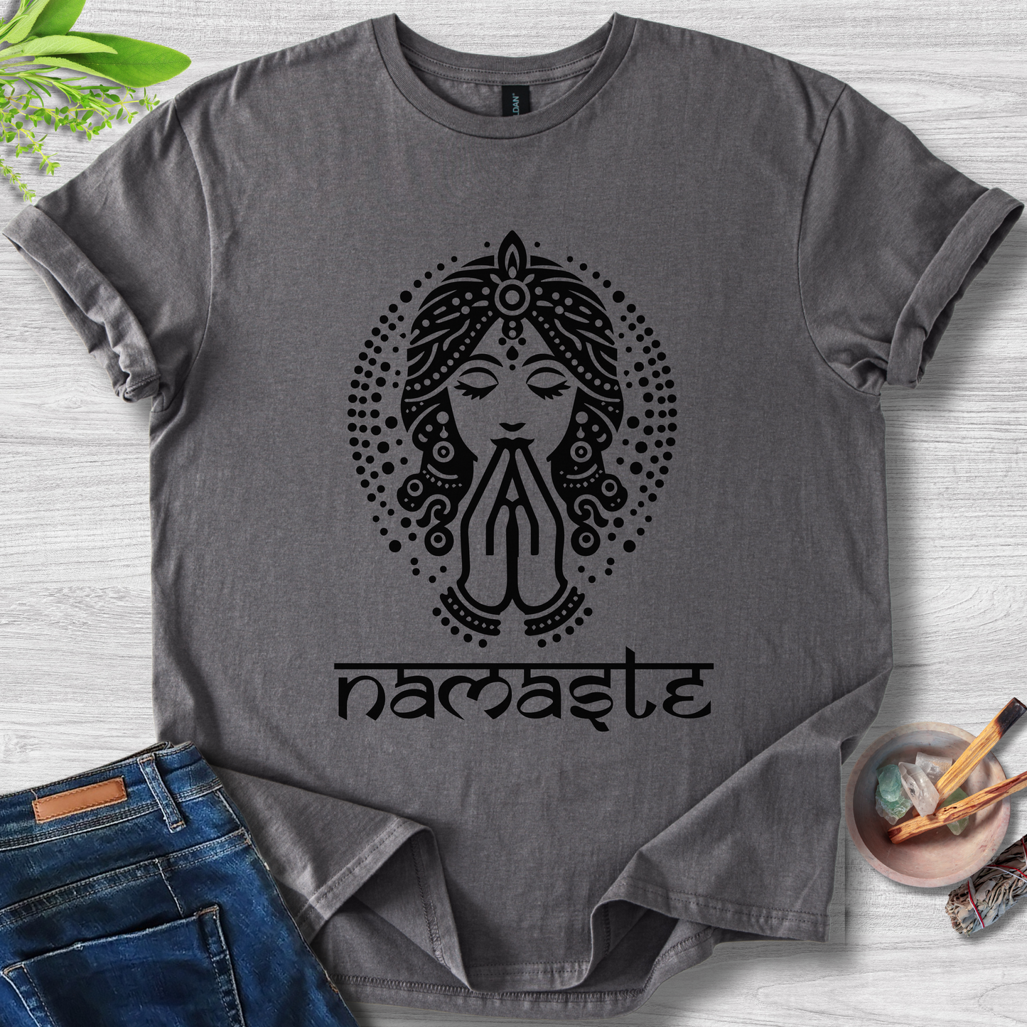 Sacred Namaste Unisex Softstyle T-Shirt
