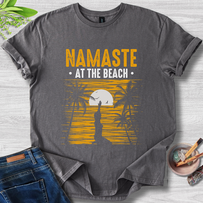 Namaste At The Beach T-Shirt