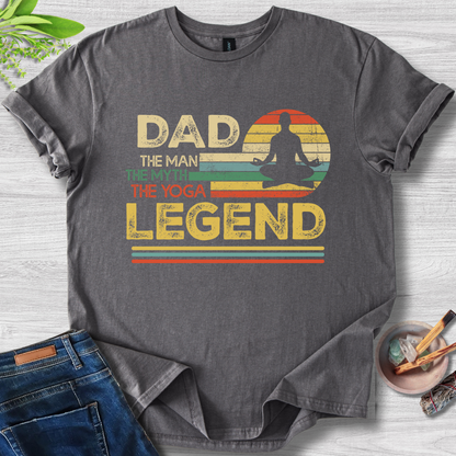 Dad the Yoga Legend T-Shirt