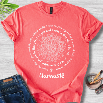 Namasté Mandala Circle T-Shirt
