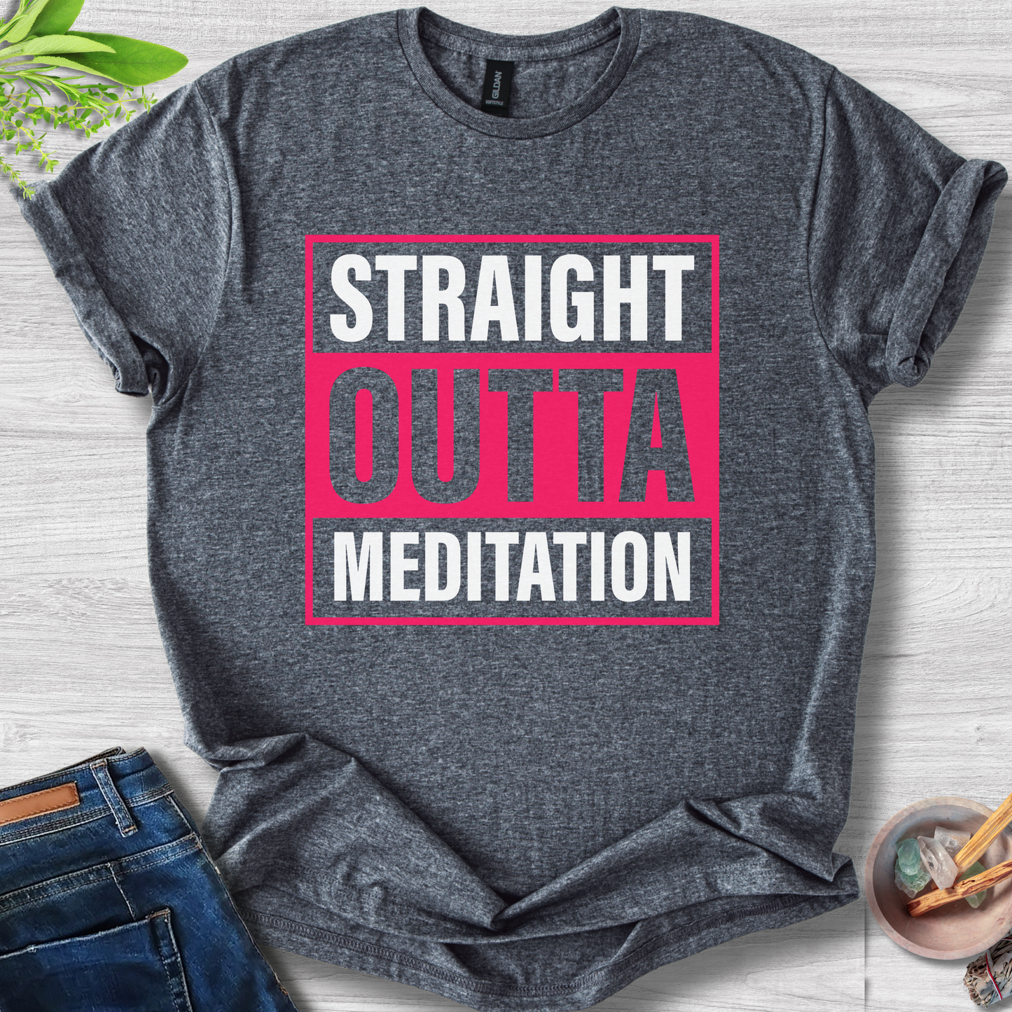 Straight Outta Meditation T-Shirt