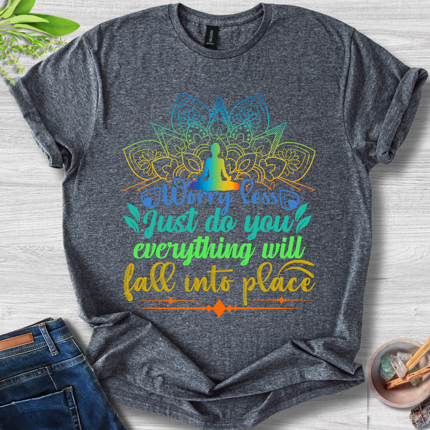 Fall Into Place Unisex Softstyle T-Shirt