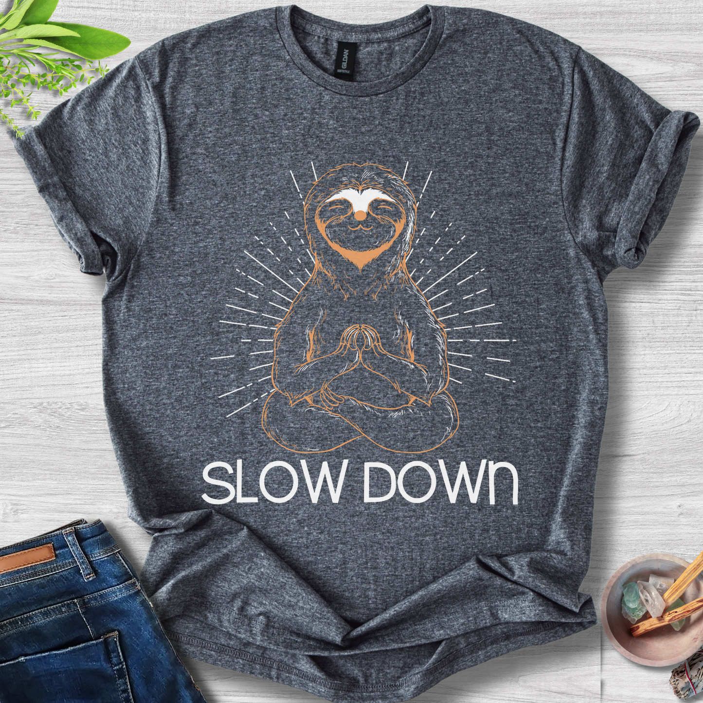 Slow Down Unisex Softstyle T-Shirt