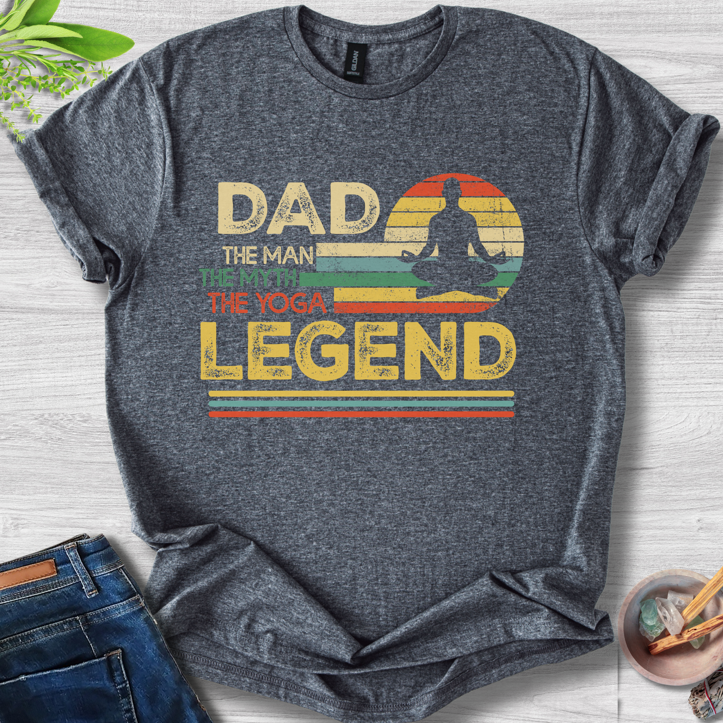 Dad the Yoga Legend T-Shirt