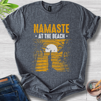 Namaste At The Beach T-Shirt