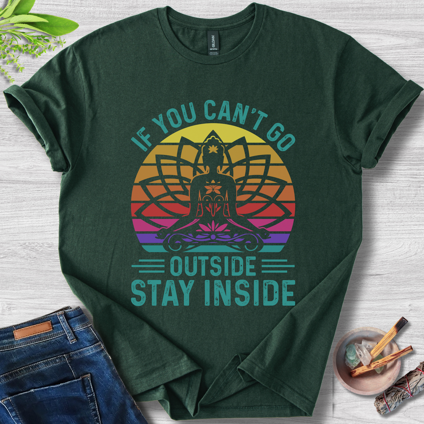 Stay Inside Zen T-Shirt