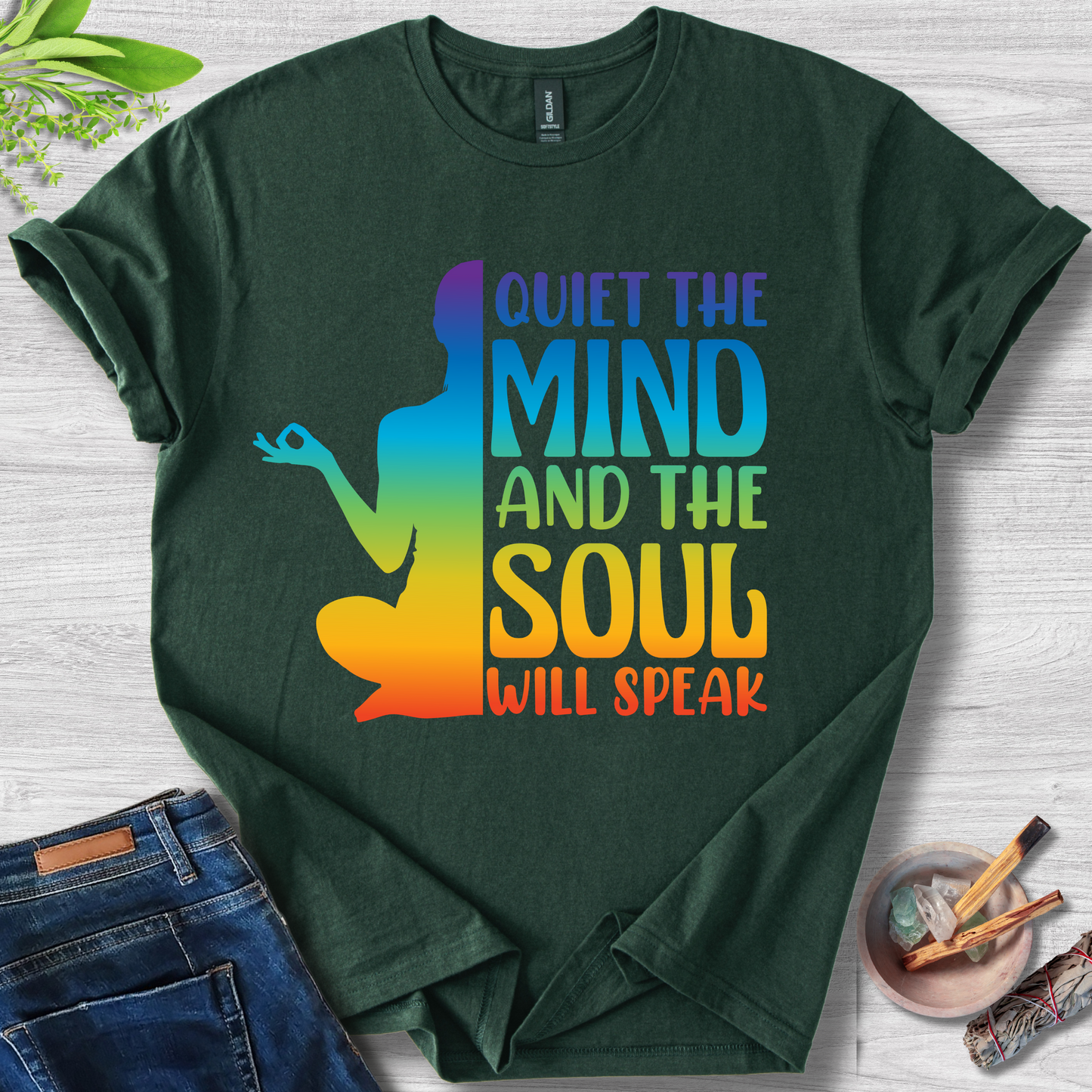 Quiet the Mind, Soul Speaks T-Shirt