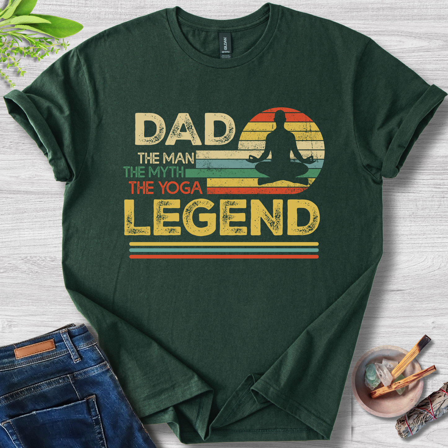 Dad the Yoga Legend T-Shirt