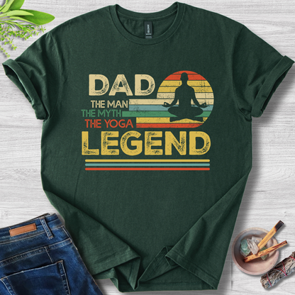 Dad the Yoga Legend T-Shirt