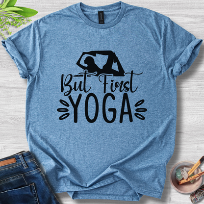 Yoga First Mindset Unisex Softstyle T-Shirt