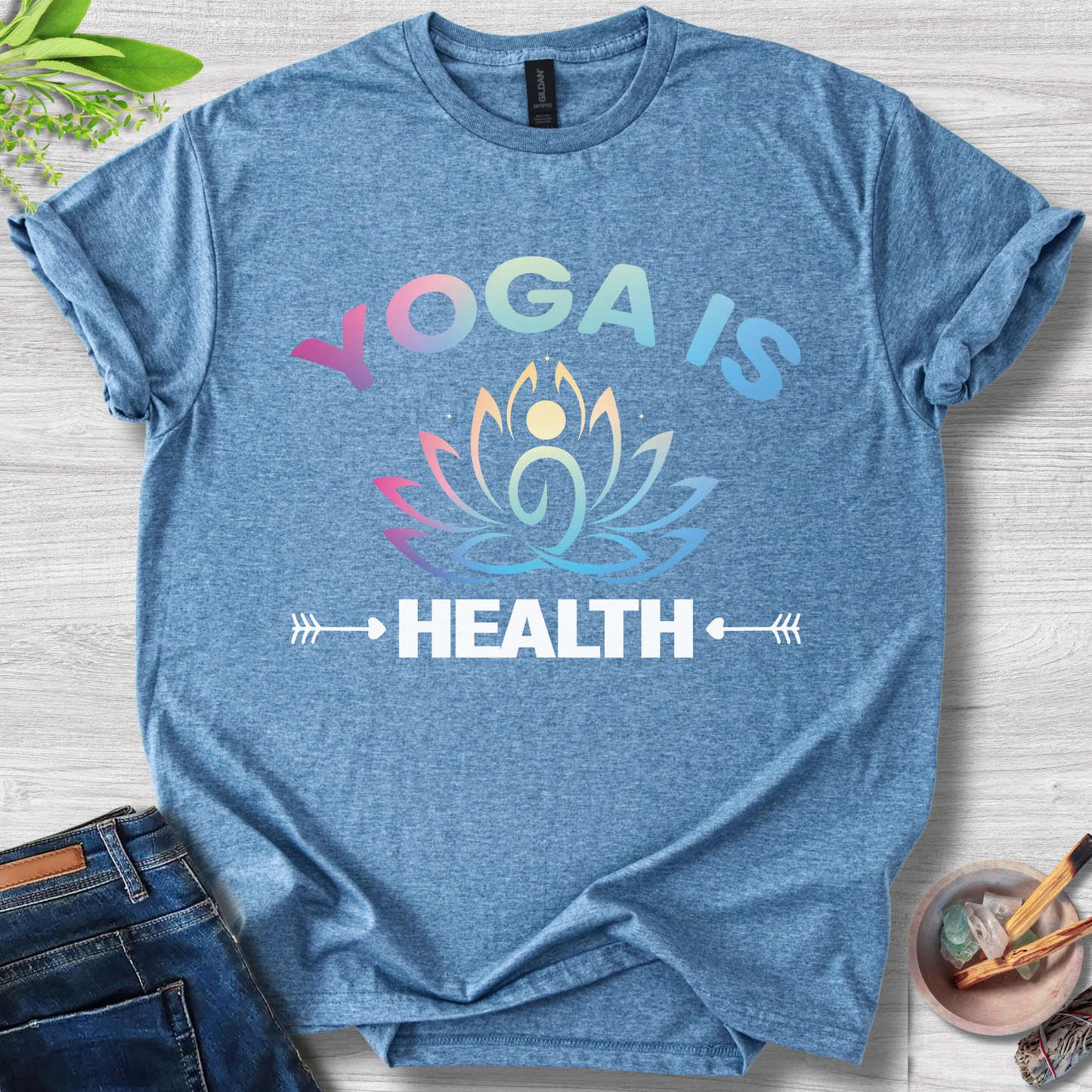 Yoga Is Health T-Shirt