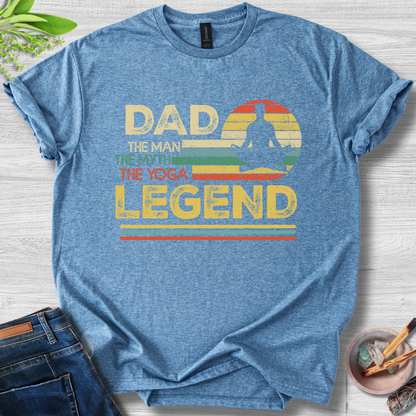 Dad the Yoga Legend T-Shirt