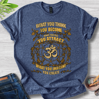 Manifestation Mandala Tee – OM Edition T-Shirt