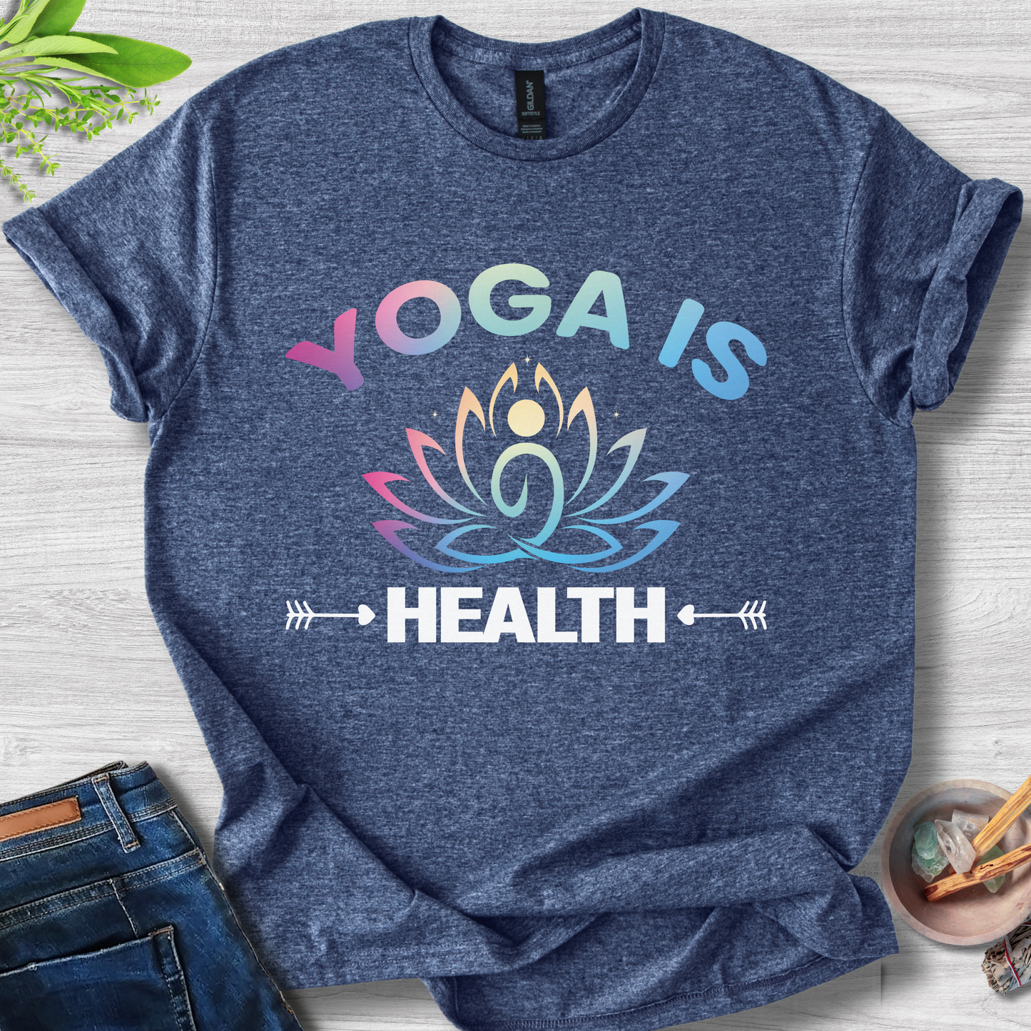 Yoga Is Health T-Shirt