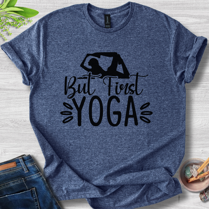 Yoga First Mindset Unisex Softstyle T-Shirt