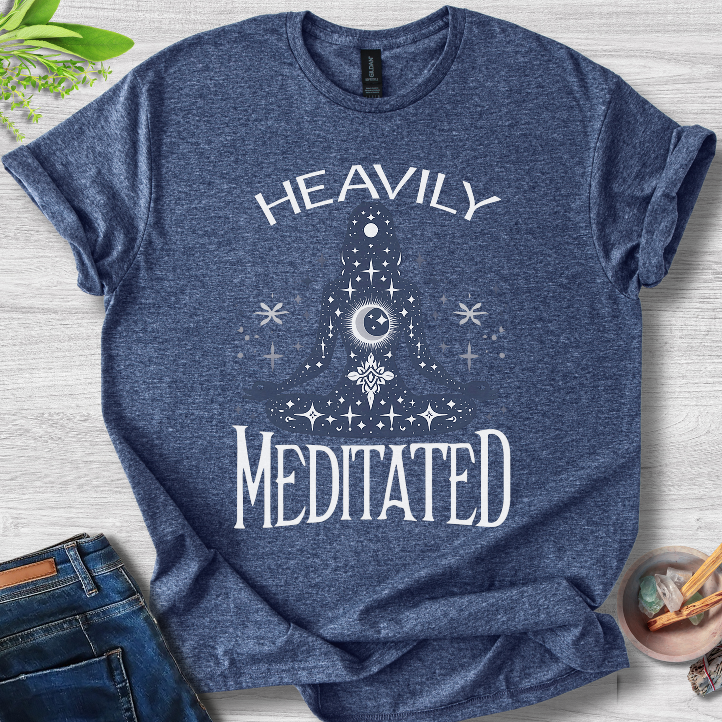 Heavily Meditated Unisex Softstyle T-Shirt