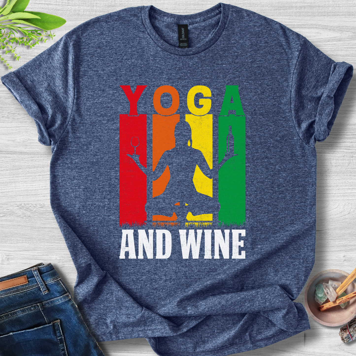 Yoga and Wine T-Shirt