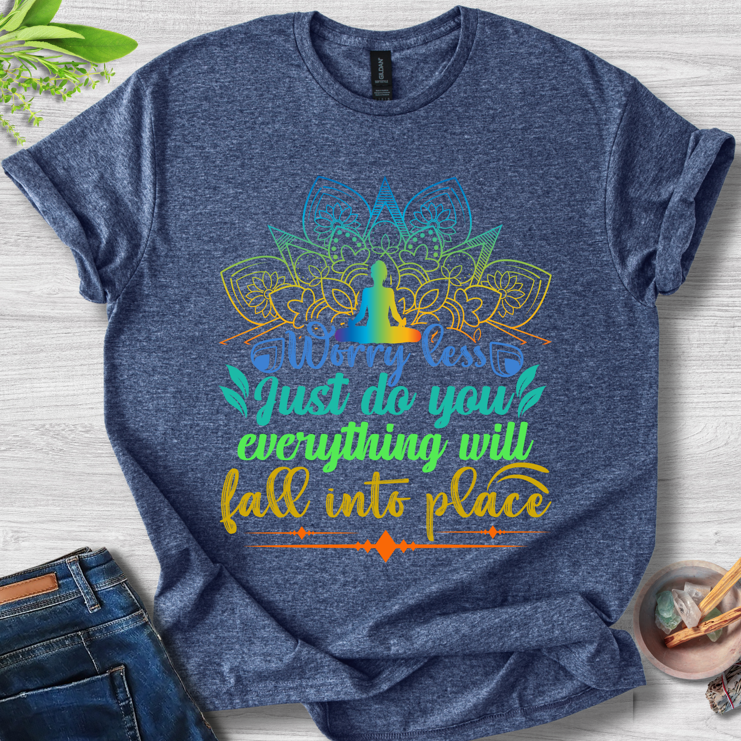 Fall Into Place Unisex Softstyle T-Shirt