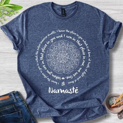 Namasté Mandala Circle T-Shirt