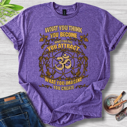 Manifestation Mandala Tee – OM Edition T-Shirt