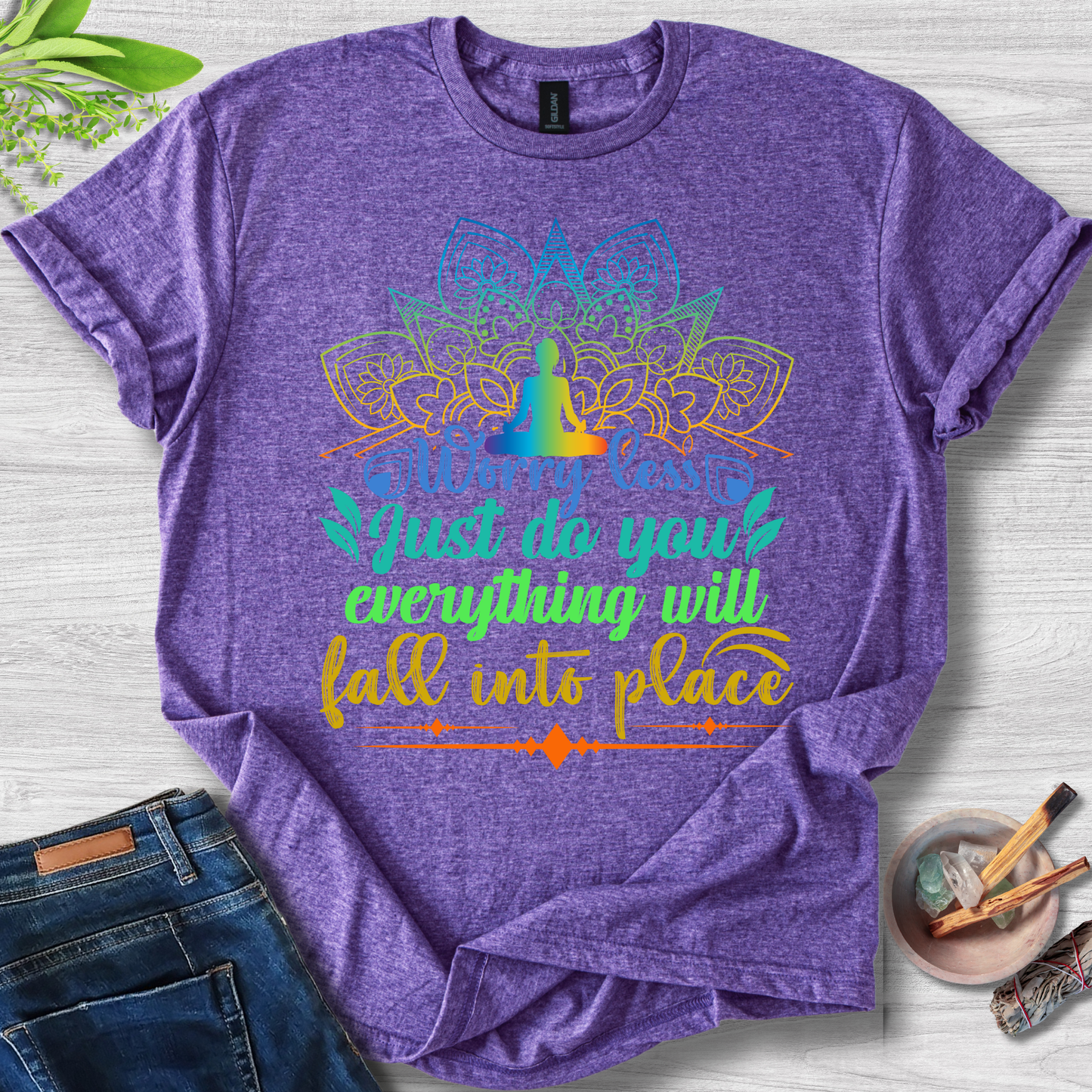 Fall Into Place Unisex Softstyle T-Shirt