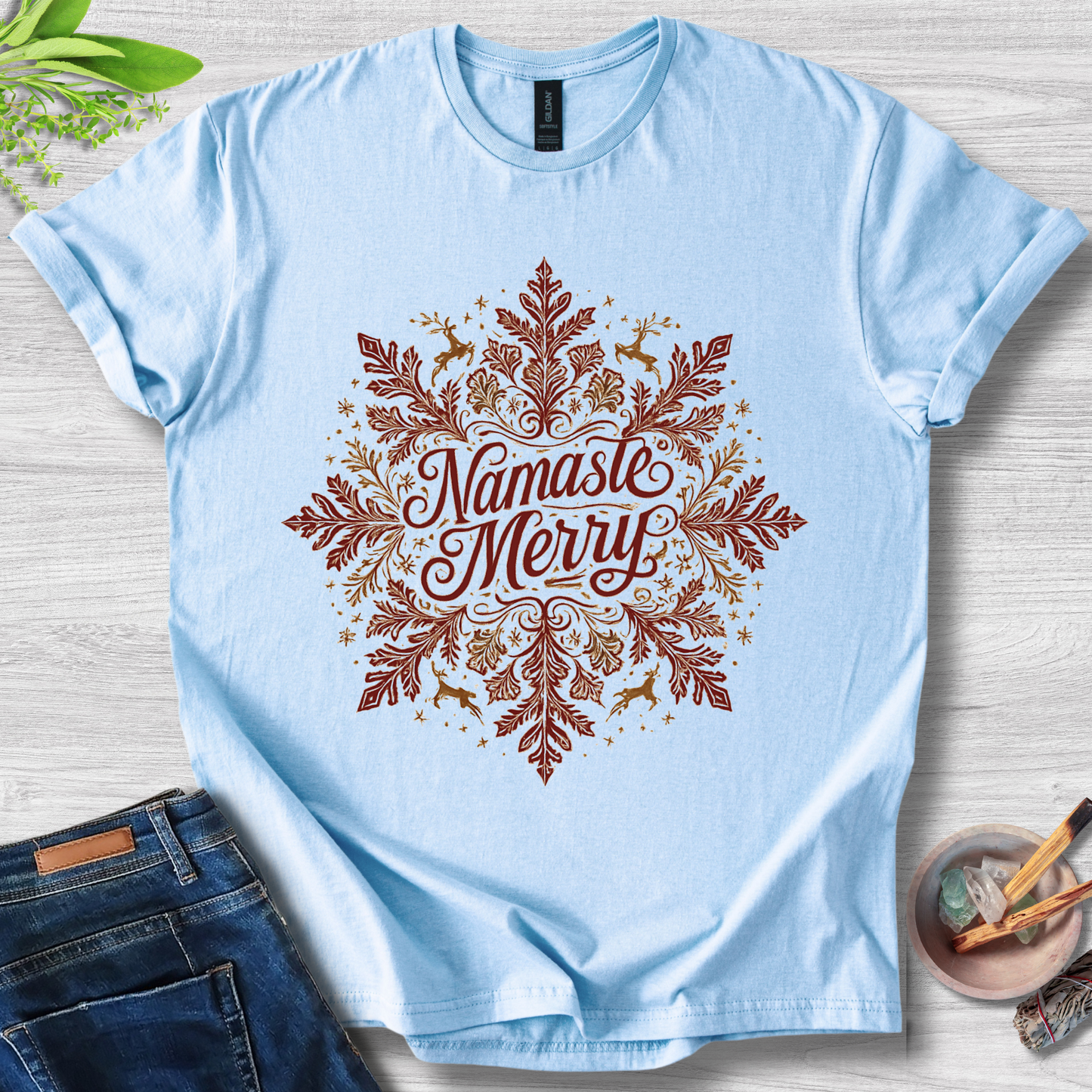 Namaste Merry T-Shirt
