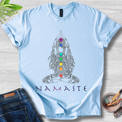 Namaste Chakra Flow T-Shirt