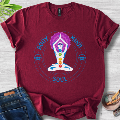 Chakra Harmony: Body‑Mind‑Soul T-Shirt